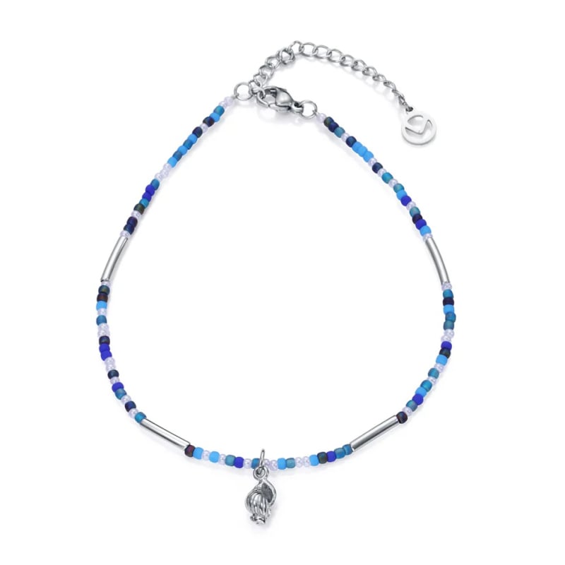 Ocelový řetízek na nohu s korálky Kiss 14172T01013 Viceroy Ocelový řetízek na nohu s korálky Kiss 14172T01013 Viceroy