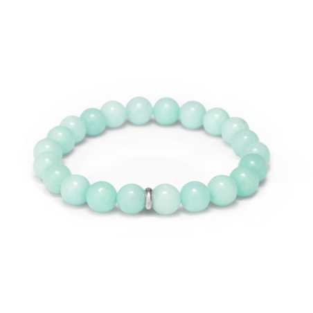 Korálkový náramek z jadeitu MINK143/17 Agato