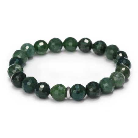 Korálkový náramek z achátu MINK149/17 Agato