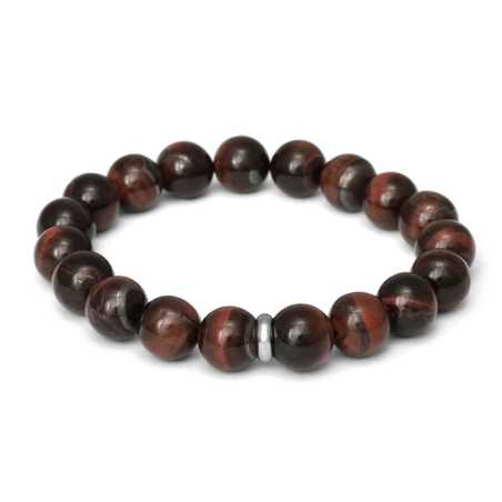 Korálkový náramek z býčího oka MINK158/20 Agato