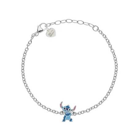 Hravý stříbrný náramek Stitch Lilo & Stitch BS00094SL-65.CS Disney