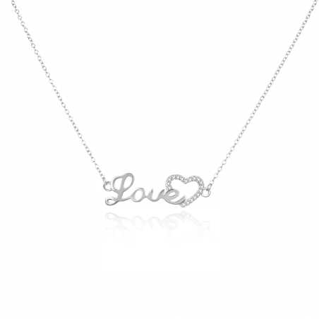Stříbrný náhrdelník Love AGS1574/47 Agato