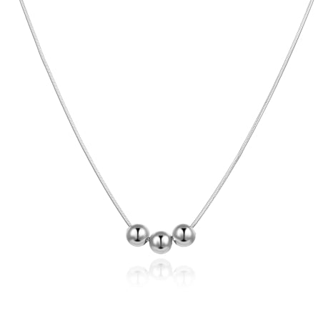 Stylový stříbrný náhrdelník AGS1581/47 Agato