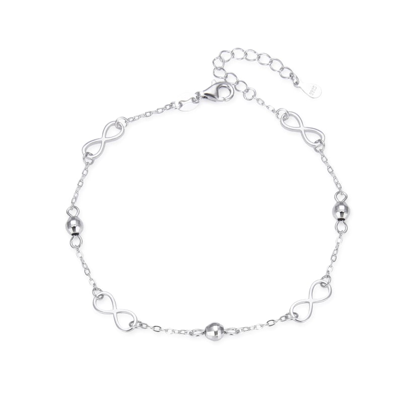 Stylový stříbrný náramek Infinity AGB765/21 Agato Stylový stříbrný náramek Infinity AGB765/21 Agato