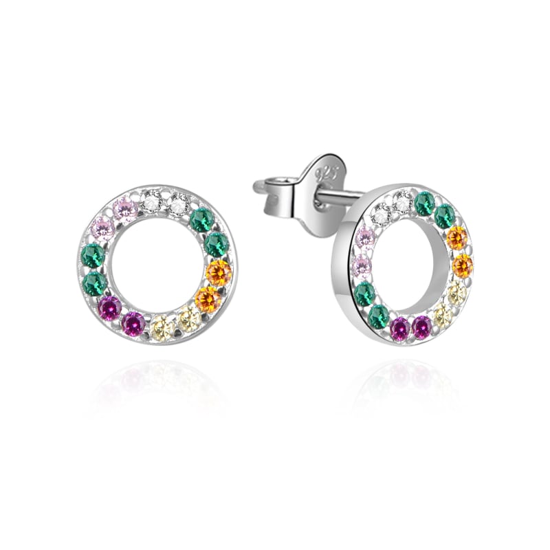 Krásné stříbrné náušnice Kroužek AGUP3464 Agato Krásné stříbrné náušnice Kroužek AGUP3464 Agato