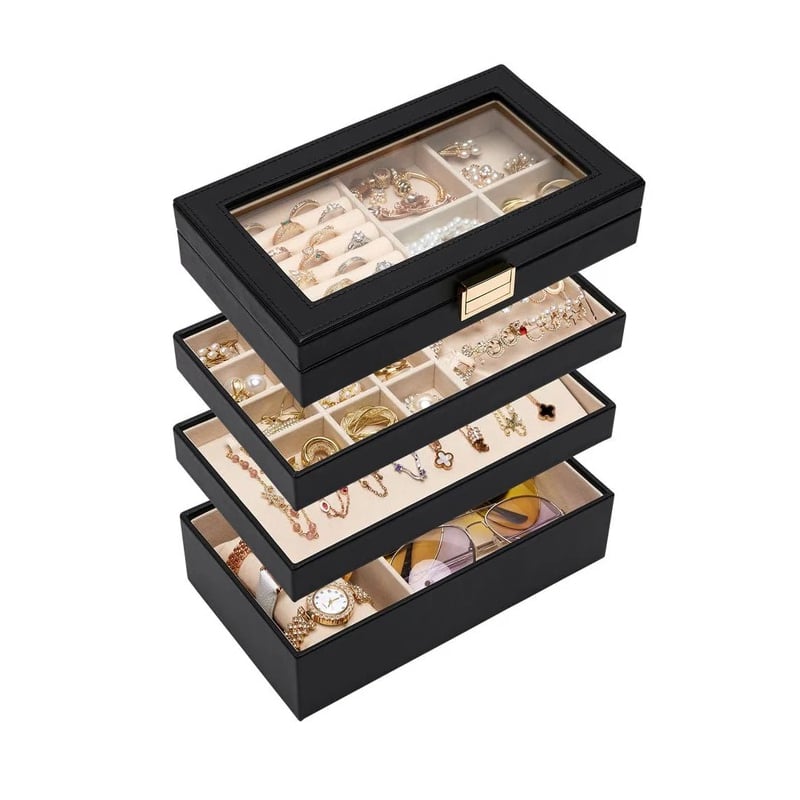 Černý organizér na šperky Troli