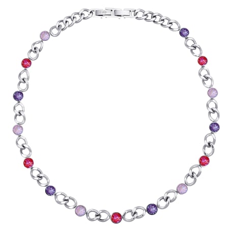 Elegantní náhrdelník s krystaly Solara 12295.PIN.E Crystalp