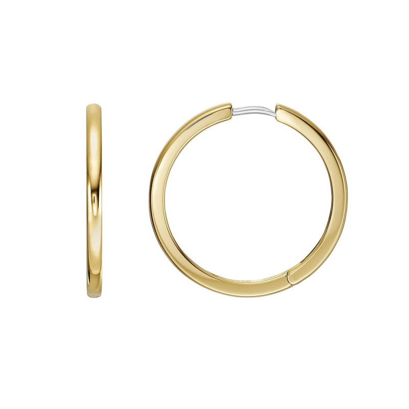 Nadčasové pozlacené kruhy Ellis JF04638710 Fossil Nadčasové pozlacené kruhy Ellis JF04638710 Fossil