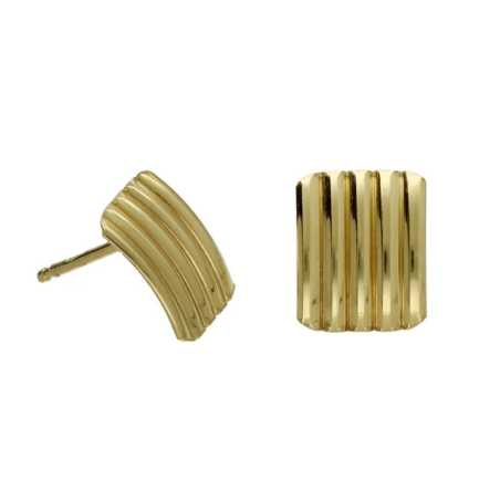 Slušivé pozlacené náušnice pecky Connect A4644-DT Victoria Cruz