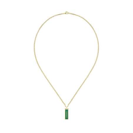 Moderní pozlacený náhrdelník z oceli 2040325 Lacoste