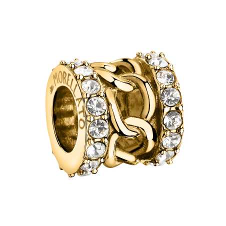 Moderní pozlacený korálek s krystaly Drops SCZ1356 Morellato