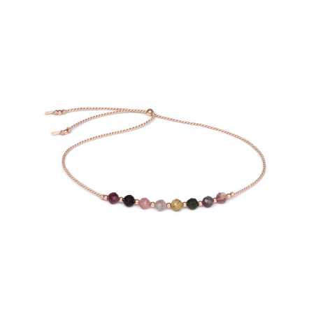 Šňůrkový náramek s melounovým turmalínem HE30R3RG-LP Agato