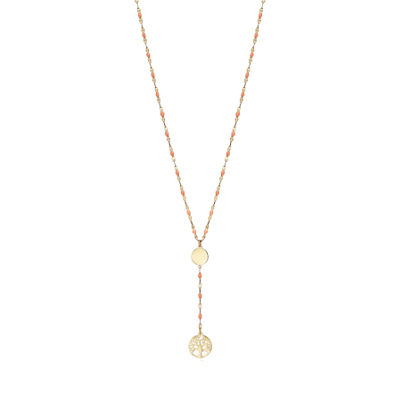 Nadčasový pozlacený náhrdelník Strom života Kiss 1390C01012 Viceroy