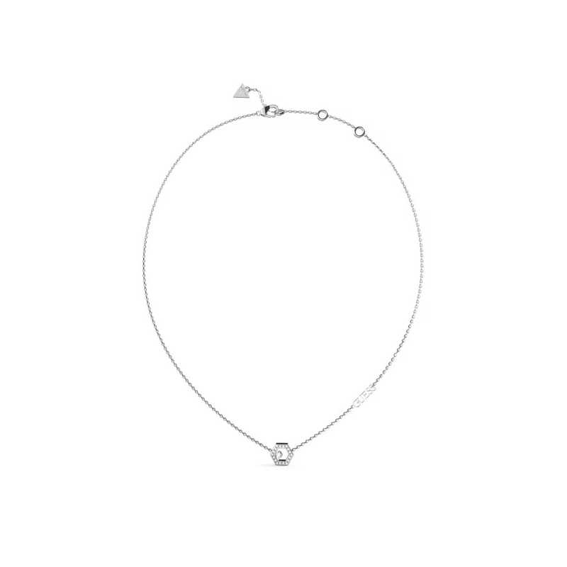 Slušivý ocelový náhrdelník Tiny Dancer JUBN04649JWRHT/U Guess Slušivý ocelový náhrdelník Tiny Dancer JUBN04649JWRHT/U Guess