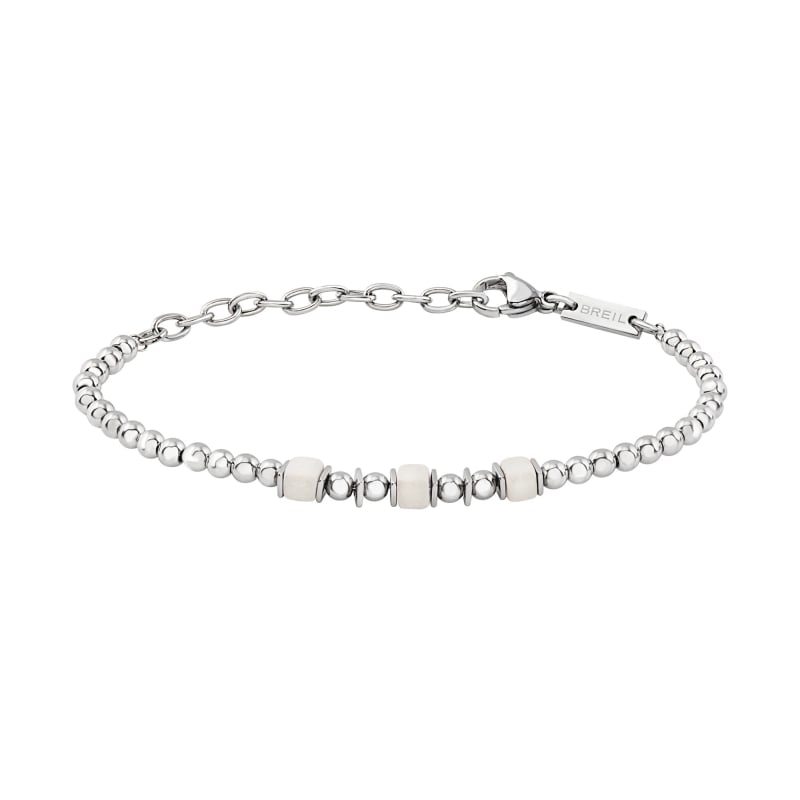 Kuličkový náramek z oceli a řecké keramiky Mixology TJ3545 Breil