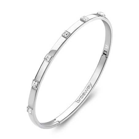 Elegantní pevný náramek pro ženy With You BWY58 Brosway