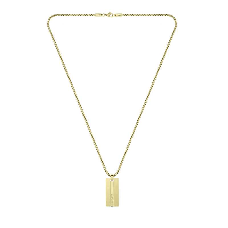 Elegantní pozlacený náhrdelník pro muže Adventurer 2040090 Lacoste Elegantní pozlacený náhrdelník pro muže Adventurer 2040090 Lacoste