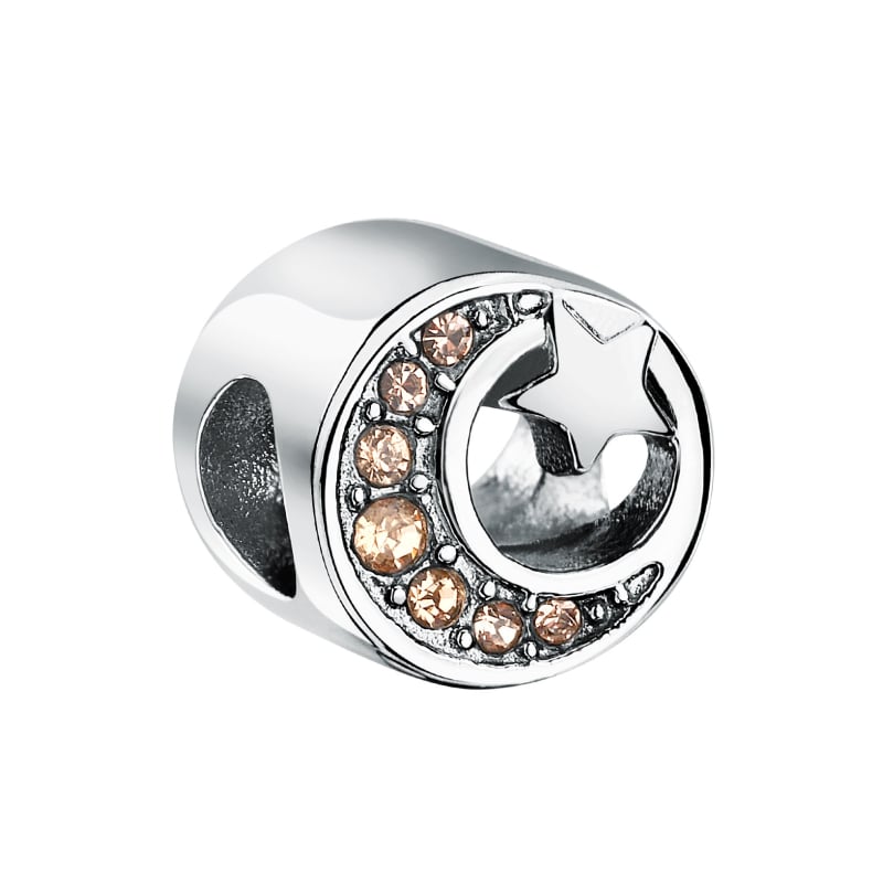 Moderní ocelový korálek s krystaly Drops SCZ1367 Morellato Moderní ocelový korálek s krystaly Drops SCZ1367 Morellato