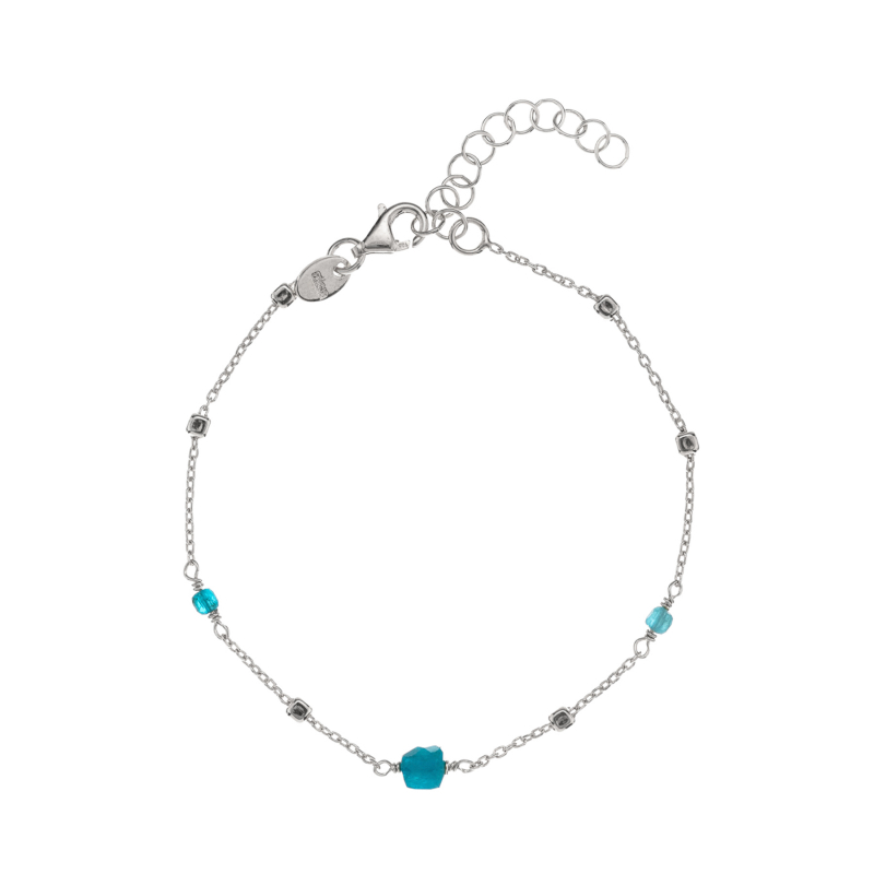 Stříbrný náramek s korálky apatitu AL4099-Argento-Apatite Alisia Stříbrný náramek s korálky apatitu AL4099-Argento-Apatite Alisia