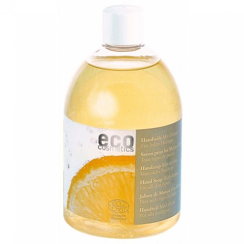Tekuté mýdlo s citrónem (náplň) 2 v 1 BIO Eco Cosmetics - 500 ml