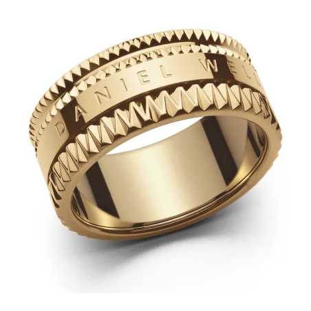 Nepřehlédnutelný pozlacený prsten Elevation DW0040026 Daniel Wellington / Obvod: 60 mm - 60 mm