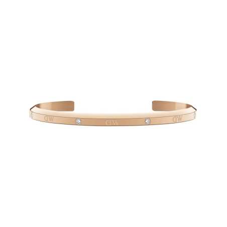 Módní pevný pozlacený náramek Classic Lumine DW004005 Daniel Wellington / Délka: 15,5 cm