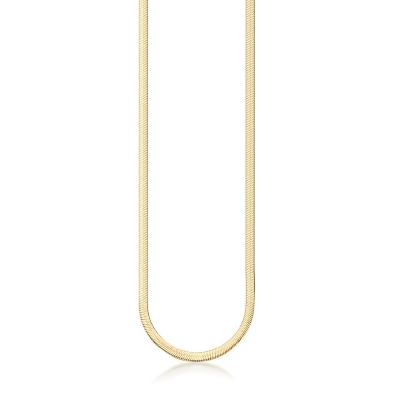 Elegantní dámský řetízek z pozlacené oceli Hádek Essential BNL018 Brosway