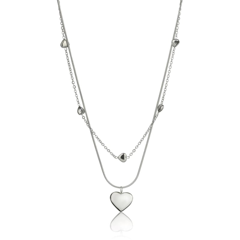 Půvabný dvojitý náhrdelník z oceli Malani EWN24003S Emily Westwood Půvabný dvojitý náhrdelník z oceli Malani EWN24003S Emily Westwood