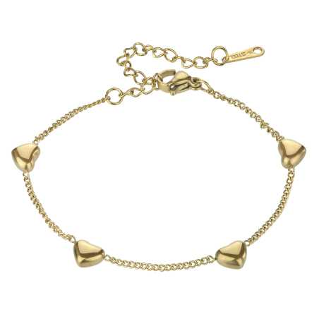 Slušivý pozlacený náramek pro ženy Kate EWB24025G Emily Westwood