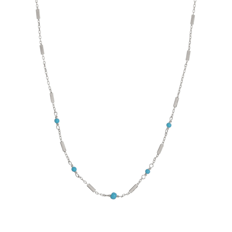 Něžný stříbrný náhrdelník s tyrkysem AL3243-Argento-Turchese Alisia Něžný stříbrný náhrdelník s tyrkysem AL3243-Argento-Turchese Alisia