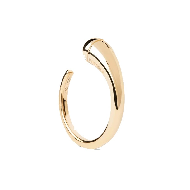 Otevřený pozlacený prsten Loop Essentials AN01-D01 Pdpaola / Obvod: 54 mm - 54 mm Otevřený pozlacený prsten Loop Essentials AN01-D01 Pdpaola / Obvod: 54 mm - 54 mm