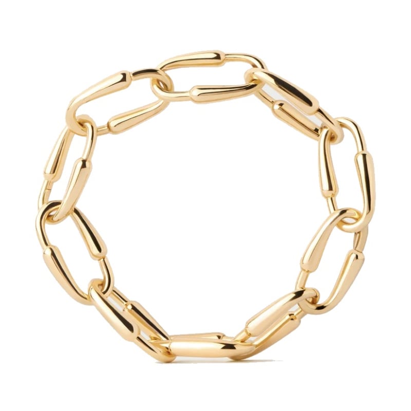 Masivní pozlacený náramek Loop Essentials PU01-850-U Pdpaola Masivní pozlacený náramek Loop Essentials PU01-850-U Pdpaola