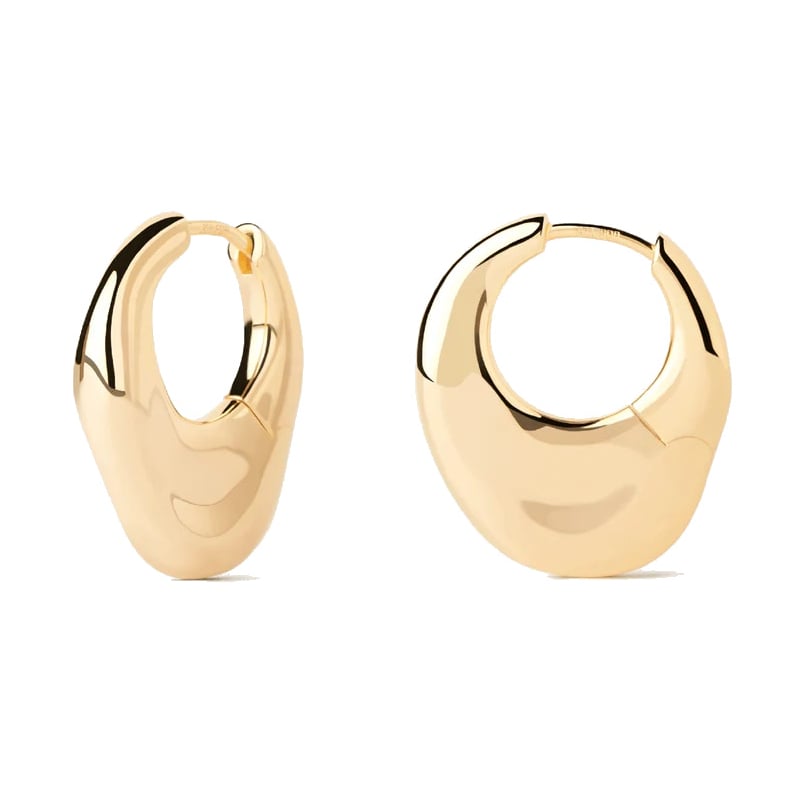 Módní pozlacené náušnice Volcano Essentials AR01-C29-U Pdpaola