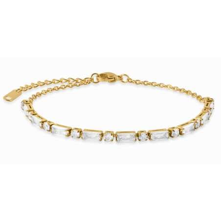 Okouzlující pozlacený náramek s krystaly Troli