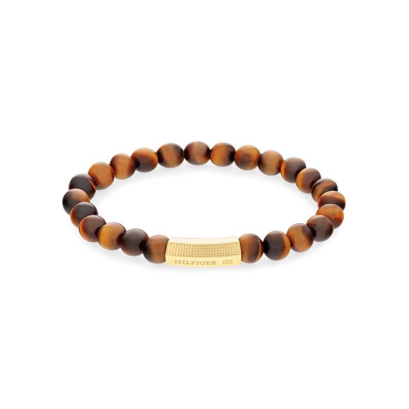 Nadčasový korálkový náramek s tygřím okem 2790582 Tommy Hilfiger Nadčasový korálkový náramek s tygřím okem 2790582 Tommy Hilfiger