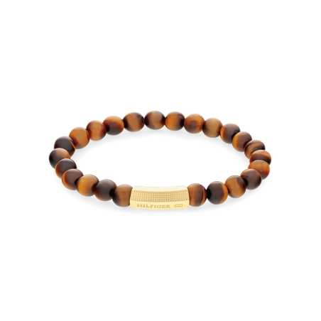 Nadčasový korálkový náramek s tygřím okem 2790582 Tommy Hilfiger