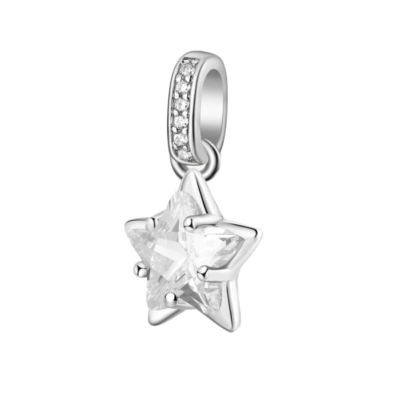 Stříbrný přívěsek Hvězda Fancy Infinite White FIW31 Brosway