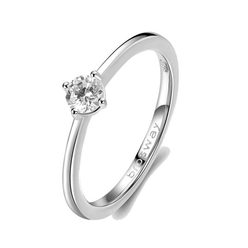 Stříbrný prsten s kubickým zirkonem Fancy Infinite White FIW76 Brosway / Obvod: 56 mm - 56 mm Stříbrný prsten s kubickým zirkonem Fancy Infinite White FIW76 Brosway / Obvod: 56 mm - 56 mm