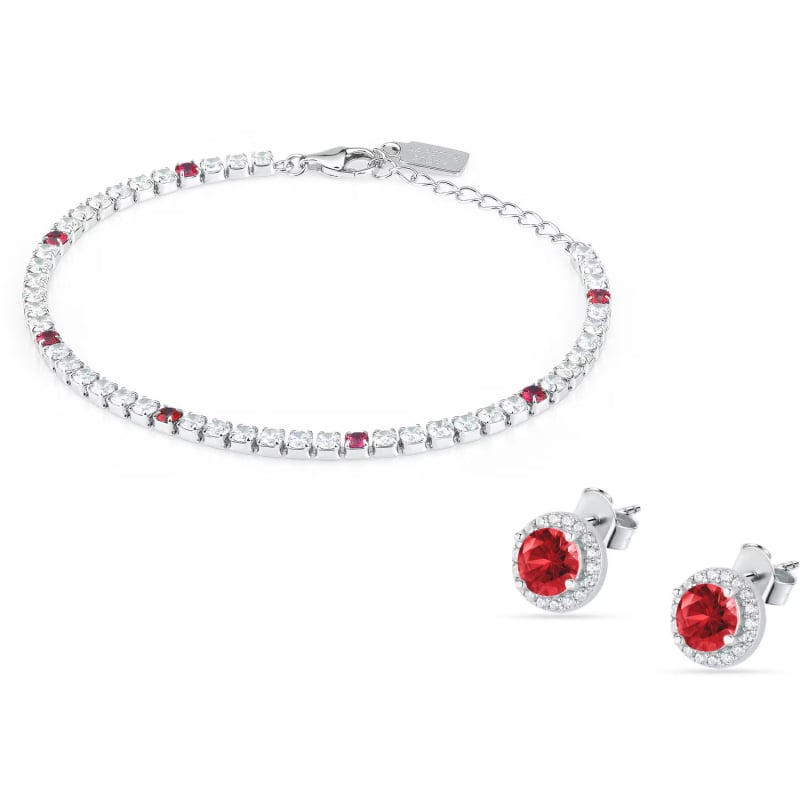 Elegantní set šperků se zirkony Kit LPS20AWV01 (náramek, náušnice) La Petite Story Elegantní set šperků se zirkony Kit LPS20AWV01 (náramek, náušnice) La Petite Story