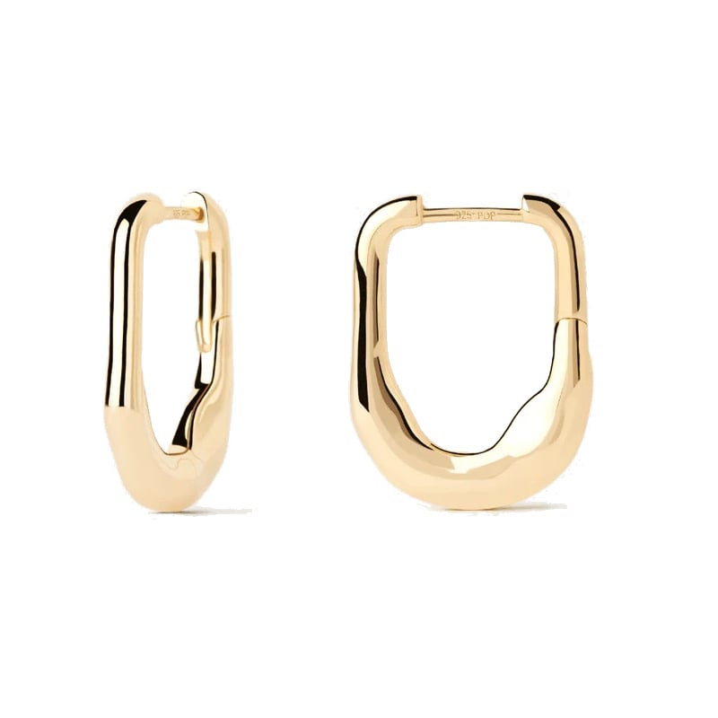 Pozlacené náušnice ze stříbra Magma Essentials AR01-C28-U Pdpaola