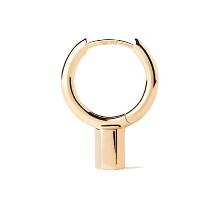 Pozlacená single náušnice Detroit Essentials PG01-271-U Pdpaola