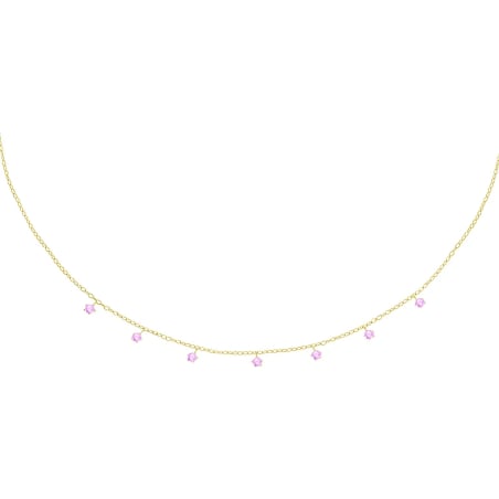 Pozlacený náhrdelník s přívěsky Silver LPS10AWV37 La Petite Story