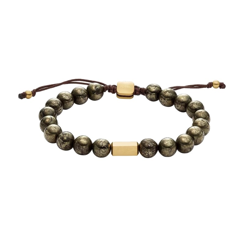 Moderní pánský korálkový náramek JF04820710 Fossil Moderní pánský korálkový náramek JF04820710 Fossil