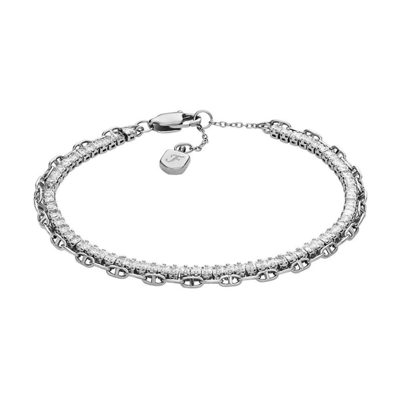 Dvojitý ocelový náramek Heritage D-Link JA7273040 Fossil Dvojitý ocelový náramek Heritage D-Link JA7273040 Fossil