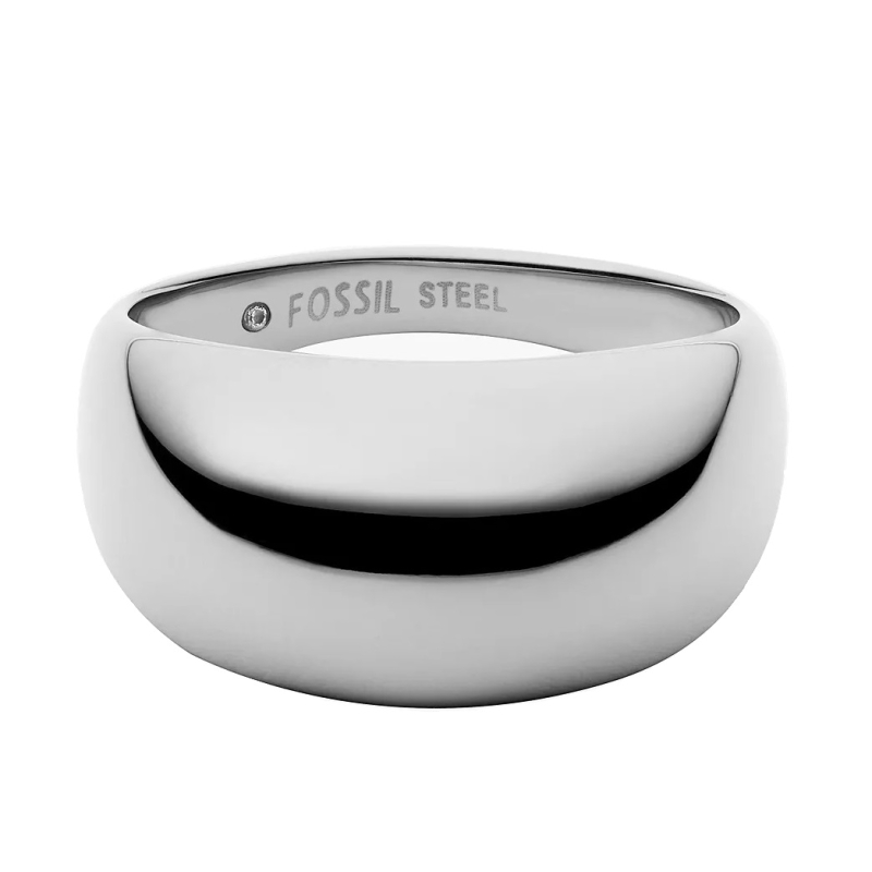 Výrazný ocelový prsten pro ženy Ellis JF04747040 Fossil / Obvod: 52 mm - 52 mm Výrazný ocelový prsten pro ženy Ellis JF04747040 Fossil / Obvod: 52 mm - 52 mm