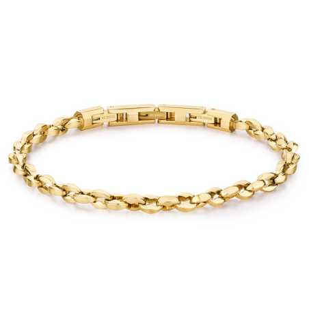 Fashion pozlacený náramek pro muže Riptide BTD030 Brosway