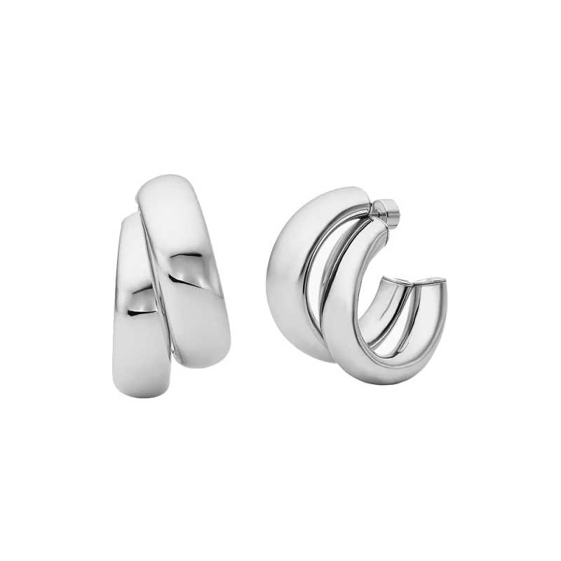 Nepřehlédnutelné kruhové náušnice MKJ842100040 Michael Kors Nepřehlédnutelné kruhové náušnice MKJ842100040 Michael Kors