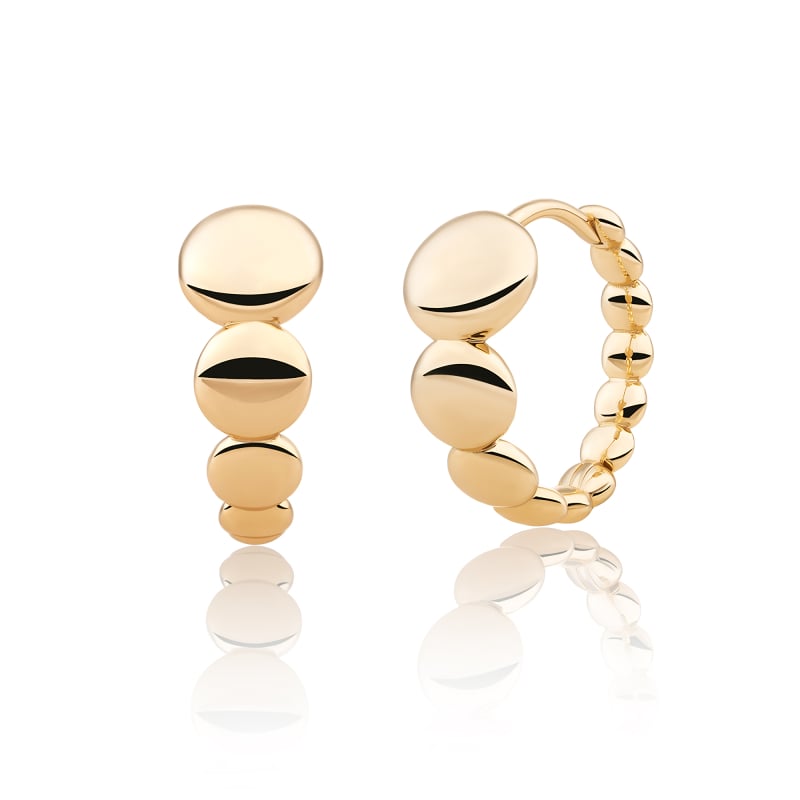 Originální pozlacené kruhy EAG33 Sparkling Originální pozlacené kruhy EAG33 Sparkling