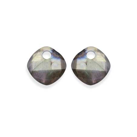 Přívěsky na náušnice z labradoritu EAGEM18-CC Sparkling