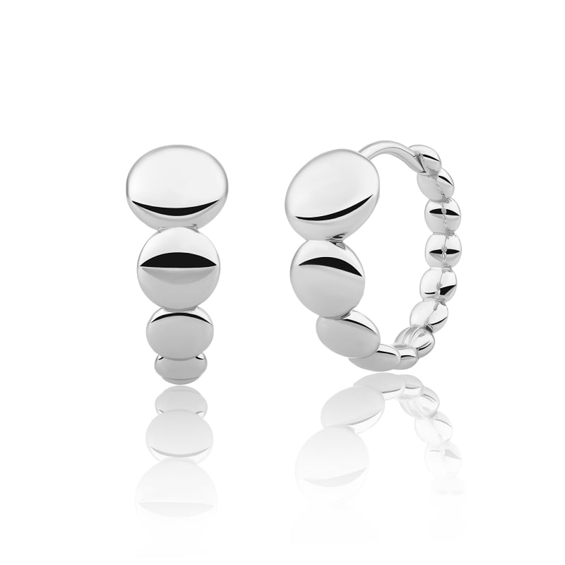 Originální stříbrné kruhy EAS33 Sparkling Originální stříbrné kruhy EAS33 Sparkling